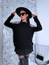 Jumper "FESTIVE W2405" - BLACK